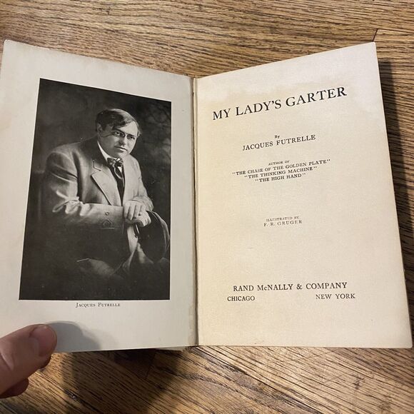 My Lady's Garter, 1912 By Jacques Futrelle - Picture 3 of 6